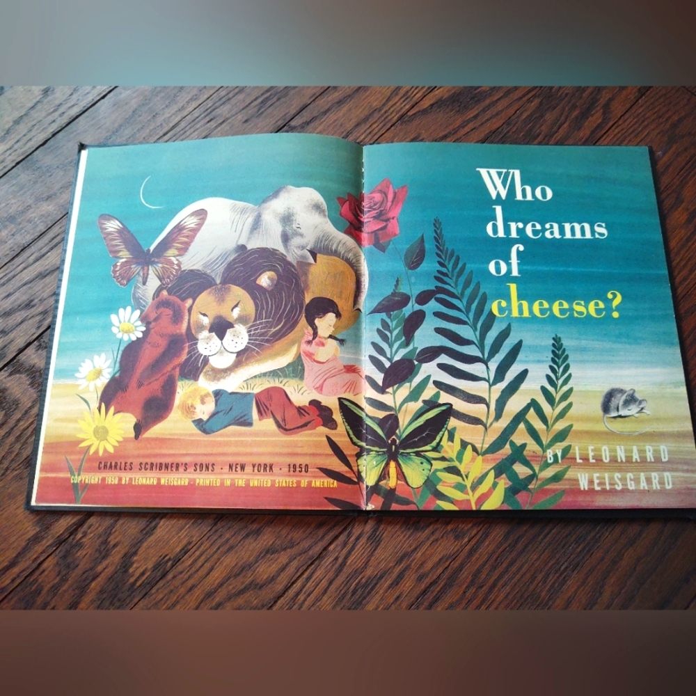 Who Dreams of Cheese? by Leonard Weisgard, c.1950 MCM